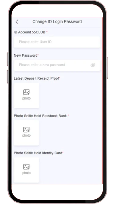 Fill details for before login issue